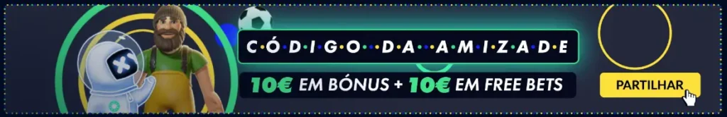 Promoção para novos utilizadores na primeira aposta